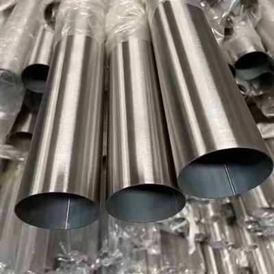 ASTM A409 Hegesztett nagy átmérőjű rozsdamentes acélcső